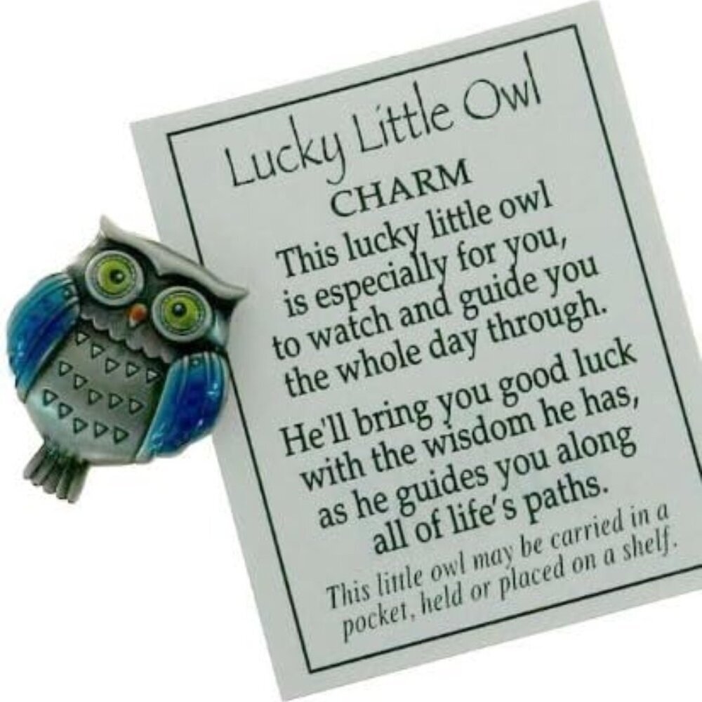 Lucky Little Owl Charm